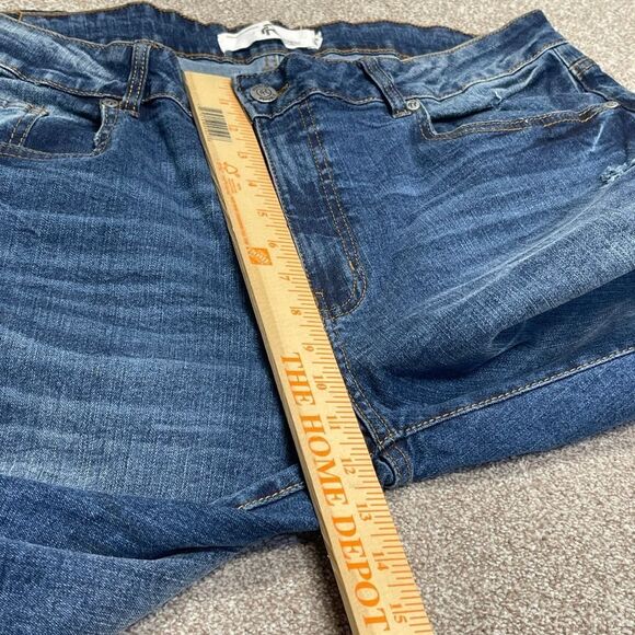 Refinery republic mens distress jean sz 38x32 refinery Denim Design Stretch nwot - Picture 6 of 12